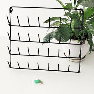 创意风格 墙面收纳架展示架地摊摆摊支架 铁艺壁挂式