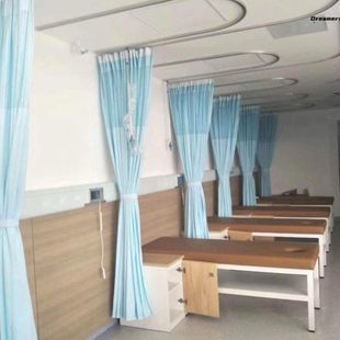 用宠物窗帘成品定制养厂店医院布帘家专用美容院轨帘子轨道直医院
