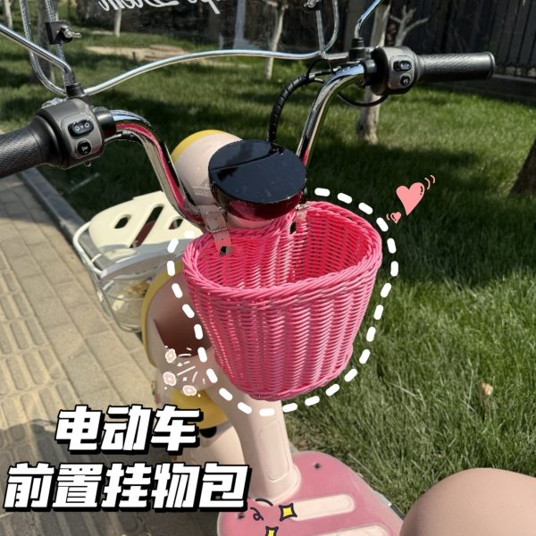 挂神器新款东西包元宇宙电动车物兜放前置爱玛电瓶车可爱物自行车