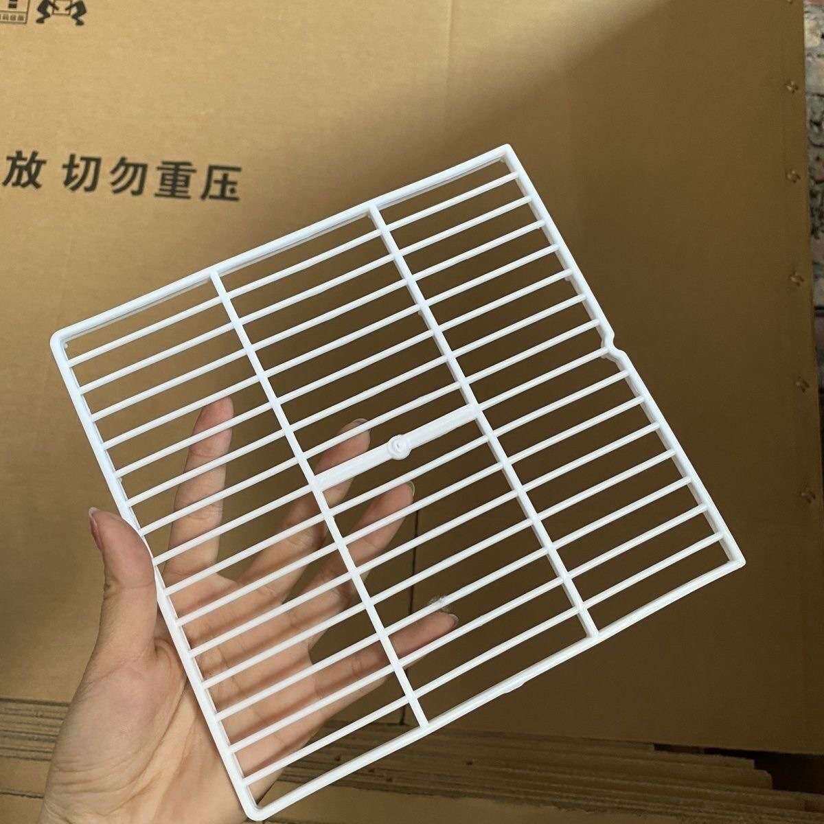 绣眼鸟笼专用底网兜子篦子网托粪网鸟笼配件鸟笼专用品绣眼防下底 - 实物图