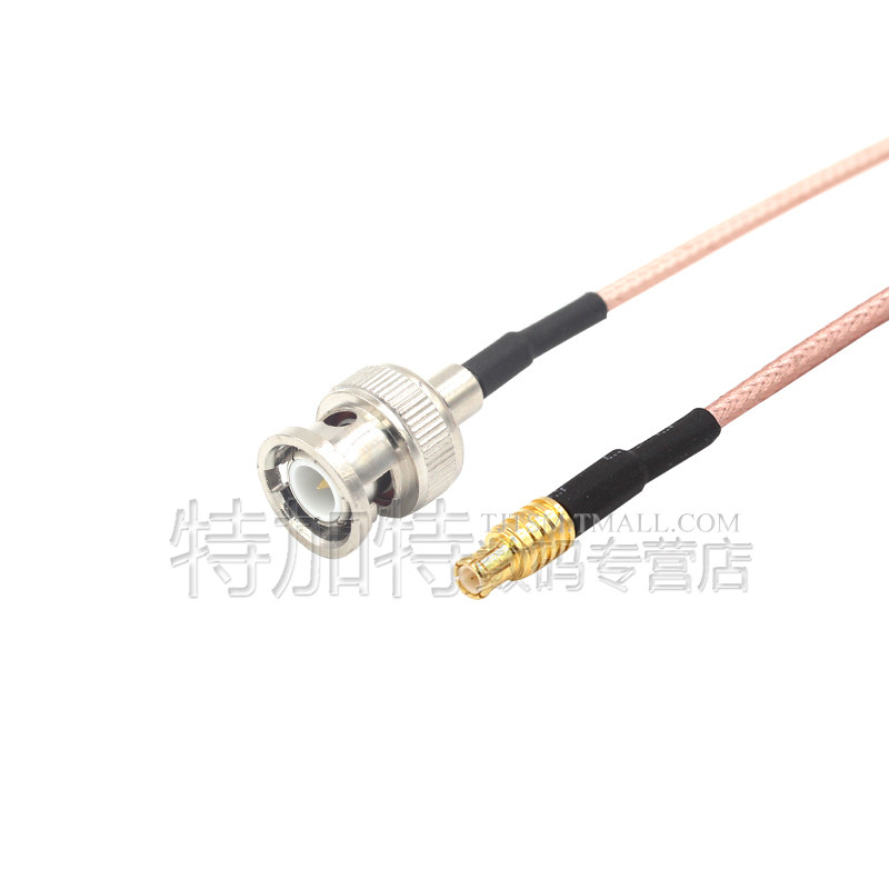 热销BNC转MCX射频连接跳线 BNC公头C转MCX公/母头 Q9示波器转MCX