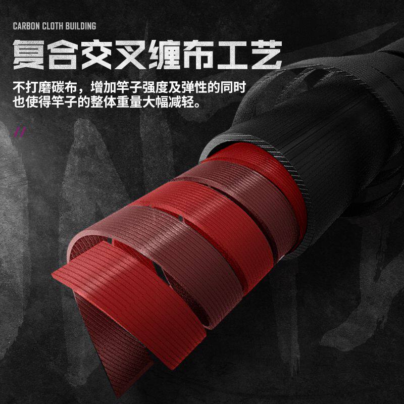 现货碳素路亚竿单竿直枪柄翘嘴杆鲈鱼马口打黑钓鱼竿