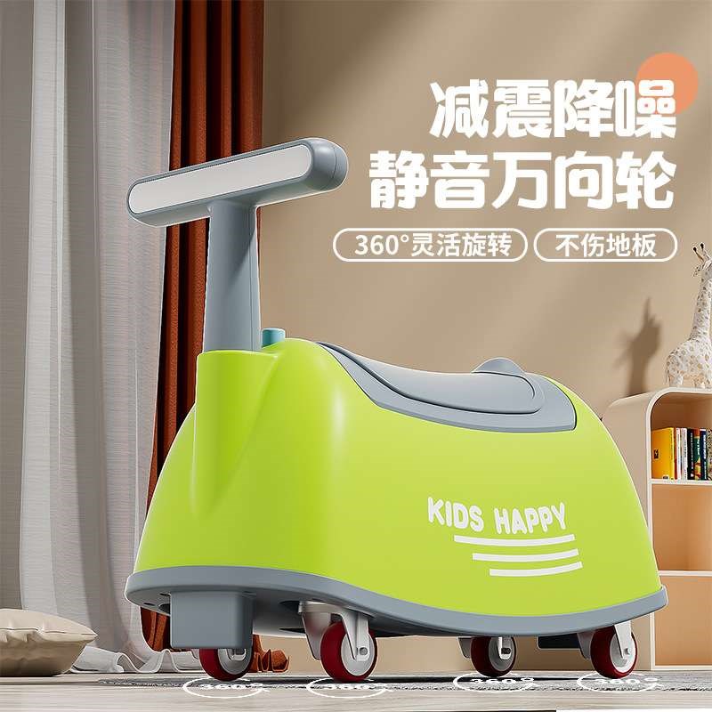 儿童滑行车1-3-5岁宝宝滑滑溜溜车音乐男女孩平衡车万向轮学步车