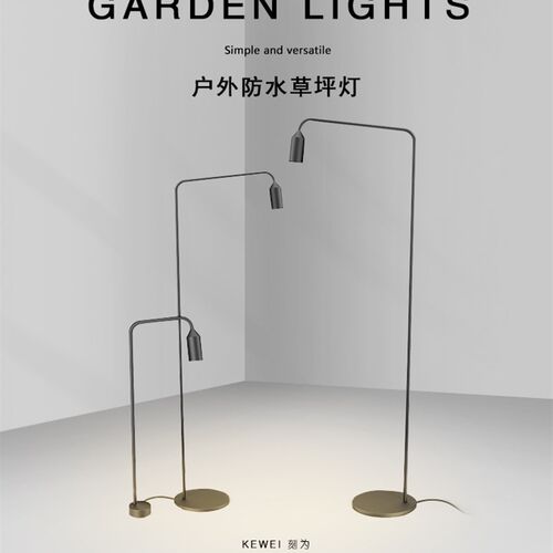 刻为户外草坪f灯防水别墅小区高杆灯现代简约庭院景观灯室外花园