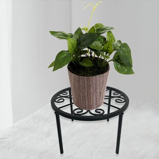 铁艺花架盆栽欧式 室内家用阳台花架客厅花盆底座飘窗台绿萝 落地式