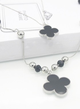 韩国秋冬季女装饰衣服项链挂坠长A款毛衣挂链衬衣百搭配饰连衣裙