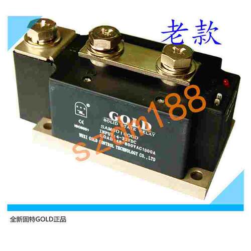 全新正品GOLD单相大功率固态继电器SAM801600D直流控交流1600A