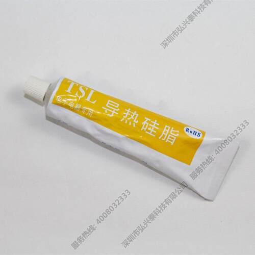 TSL 硅脂散热膏 CPU散热硅脂显卡散热膏 硅橡胶 白色