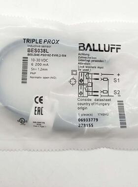 巴鲁夫电感式接近开关BES038L BES Z04E-PSD10Z-EV00,2-504传感器