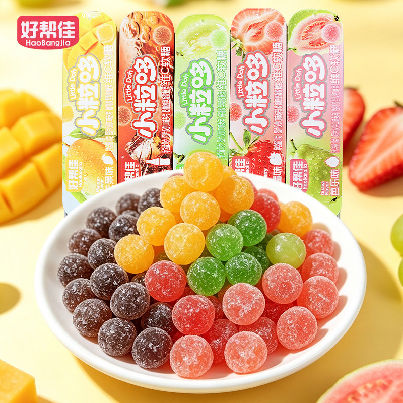 好帮佳小粒哆维C芭乐果汁软糖