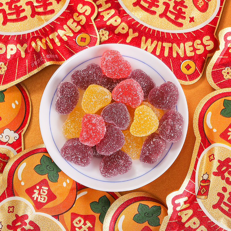 大喜的日子家有喜事水果味软糖结婚婚庆喜糖糖果伴手礼散装