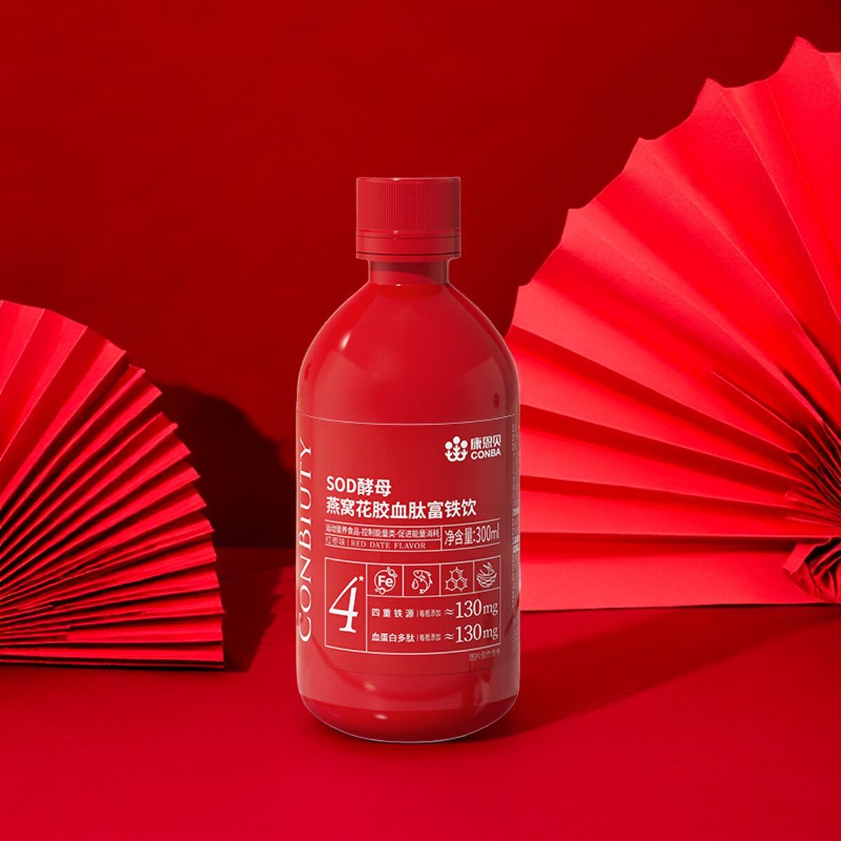 康恩贝燕窝花胶血肽富铁饮