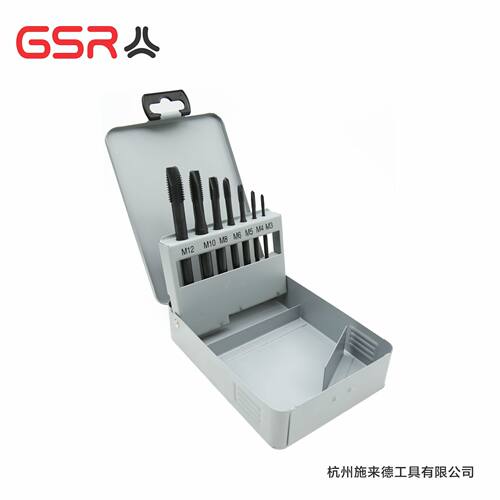 7支先端机用丝锥组套 螺尖DIN371/DIN376 全磨 氮化含钴高速钢