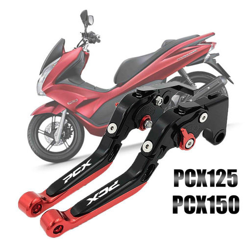 PCX160/PCX150 CBS摩托车可伸缩调节刹车离合拉杆刹车牛角拉杆CNC