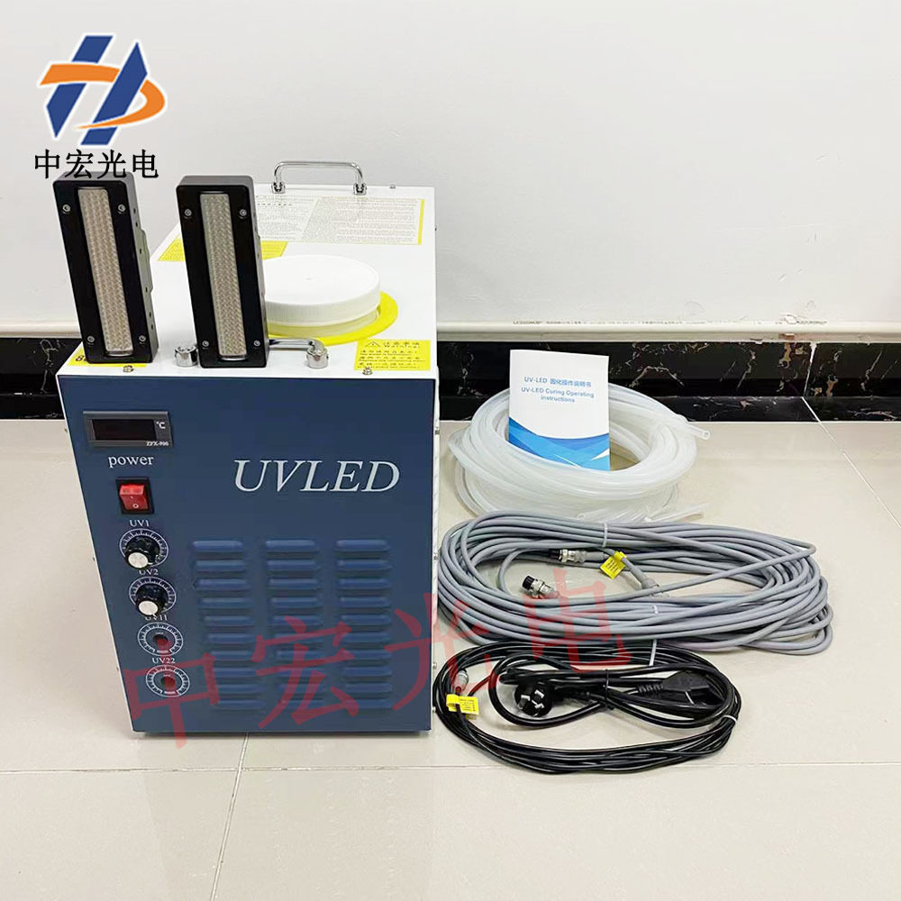 UVLED固化灯平板机丝印水冷机紫外线干燥烤灯理光喷头鼎力万丽达