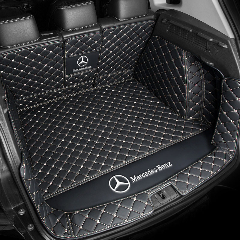 用于24款奔驰C200l E300l GLC A200 GLE350后备箱垫C260LE260 GLB