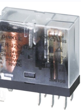 町洋工业继电器紧凑型，RER-J1C/J2C-D24/A120/A230，不含底座