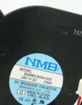 NMB 美蓓亚 BG0903-B054-000 24V 0.64A CPU散热鼓风机离心风扇
