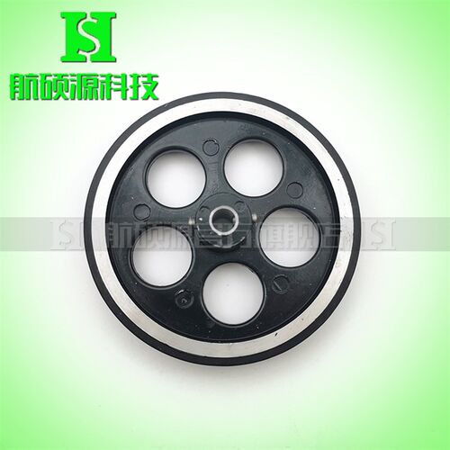 光电旋转编码器新轮子新支架200mm300mm周长内孔6mm 8mm