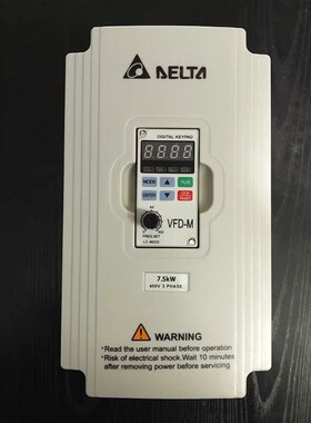 【全新台达变频器】台达变频器 VFD007M43B 三相380V 0.75KW