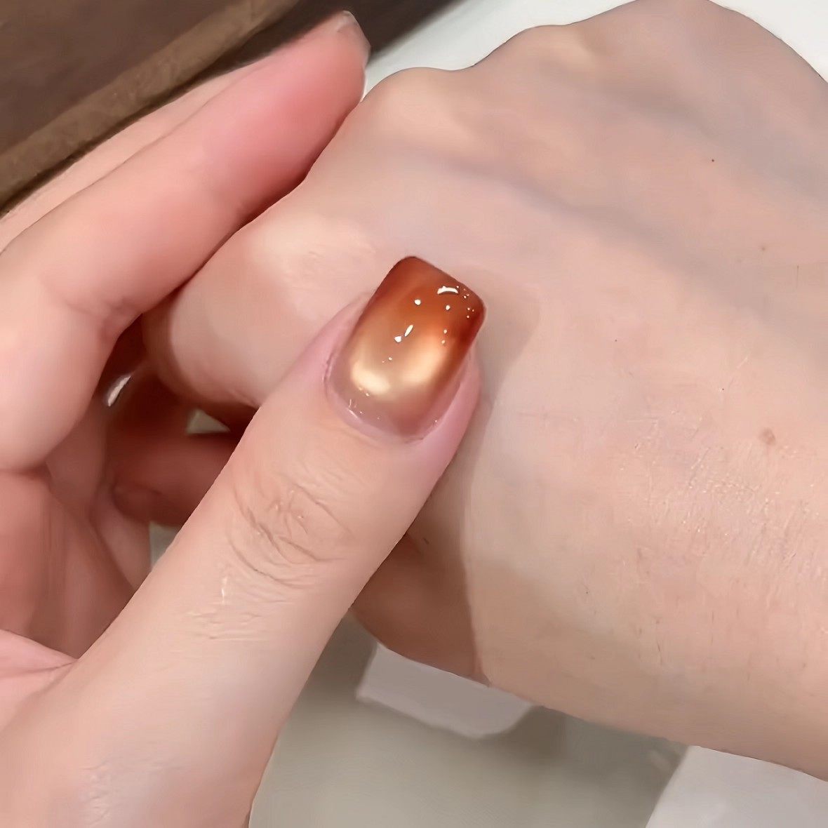 『焦糖玻璃珠』2025秋冬新款高级感渐变玻璃珠猫眼纯手工穿戴美甲,彩妆/香水/美妆工具,穿戴甲/甲片,淘宝优惠券,粉丝福利购,淘宝优惠卷