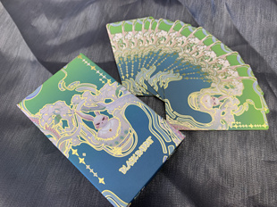 【英文】mini版龙兔塔罗牌