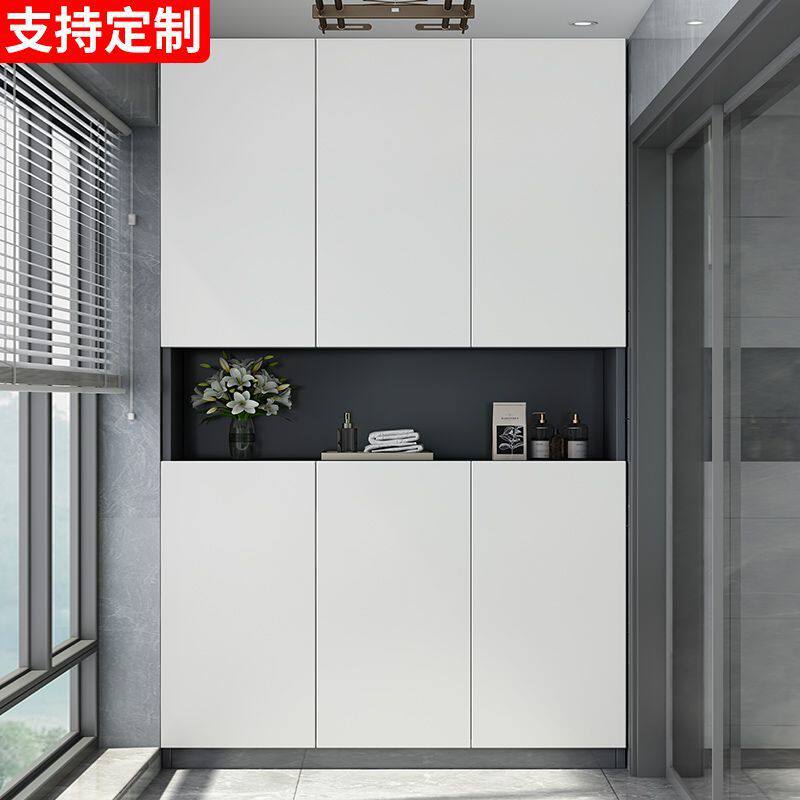 2026阳台储物柜飘窗收纳柜子杂物柜子立柜防水防晒阳台专用置物柜