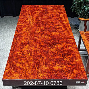 乱纹闪电纹巴花实木大板202 10实物好看