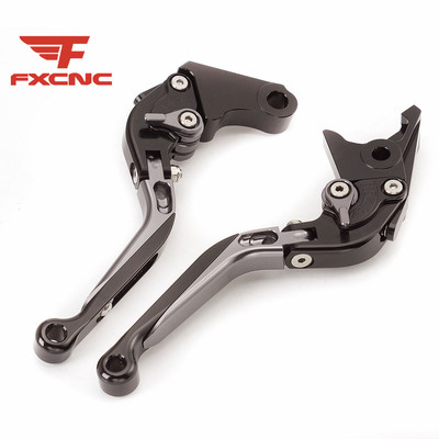 NINJA Z250R/Z125/300R/Versys 300x改装刹车伸缩折叠牛角离合杆