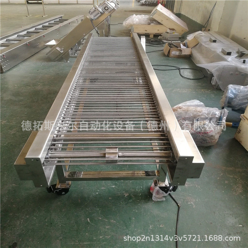 大型家具输送用动力滚杠输送机 滚筒输送设备流水线输送滚筒线