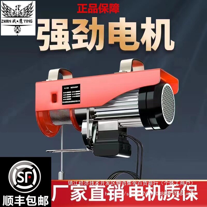 电葫芦小型吊机快速强劲电机图片