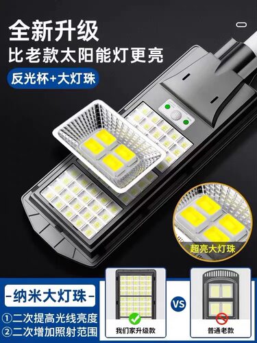 太阳能超亮防水感应LED路灯