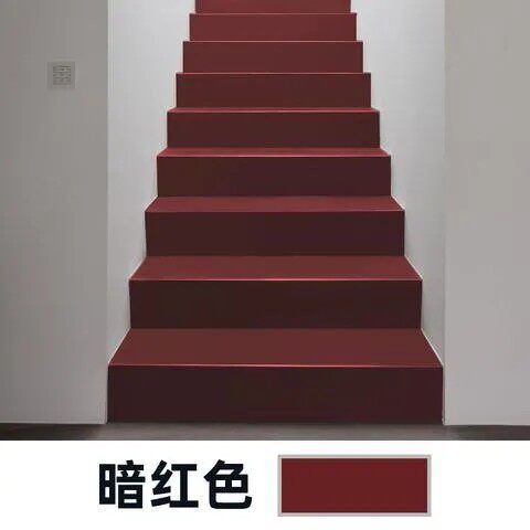 楼梯地坪漆踏步地板翻新防滑耐磨水泥地面室内室外自刷涂料油性漆