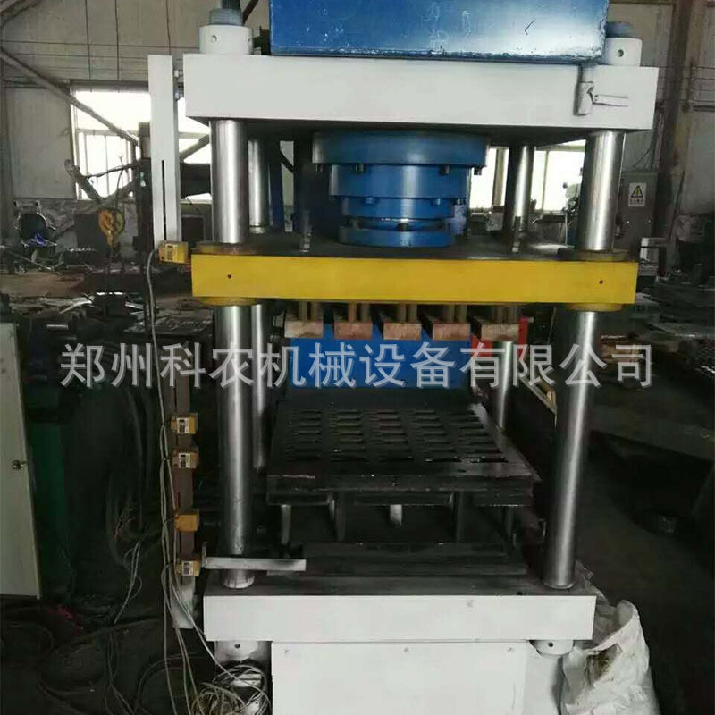 彩色路面透水砖静压机垫块制砖机水泥垫块机厂家建材生产加工机