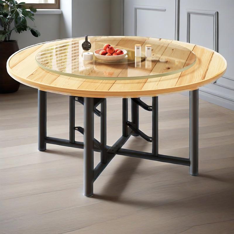 【加厚实木】圆形大圆桌