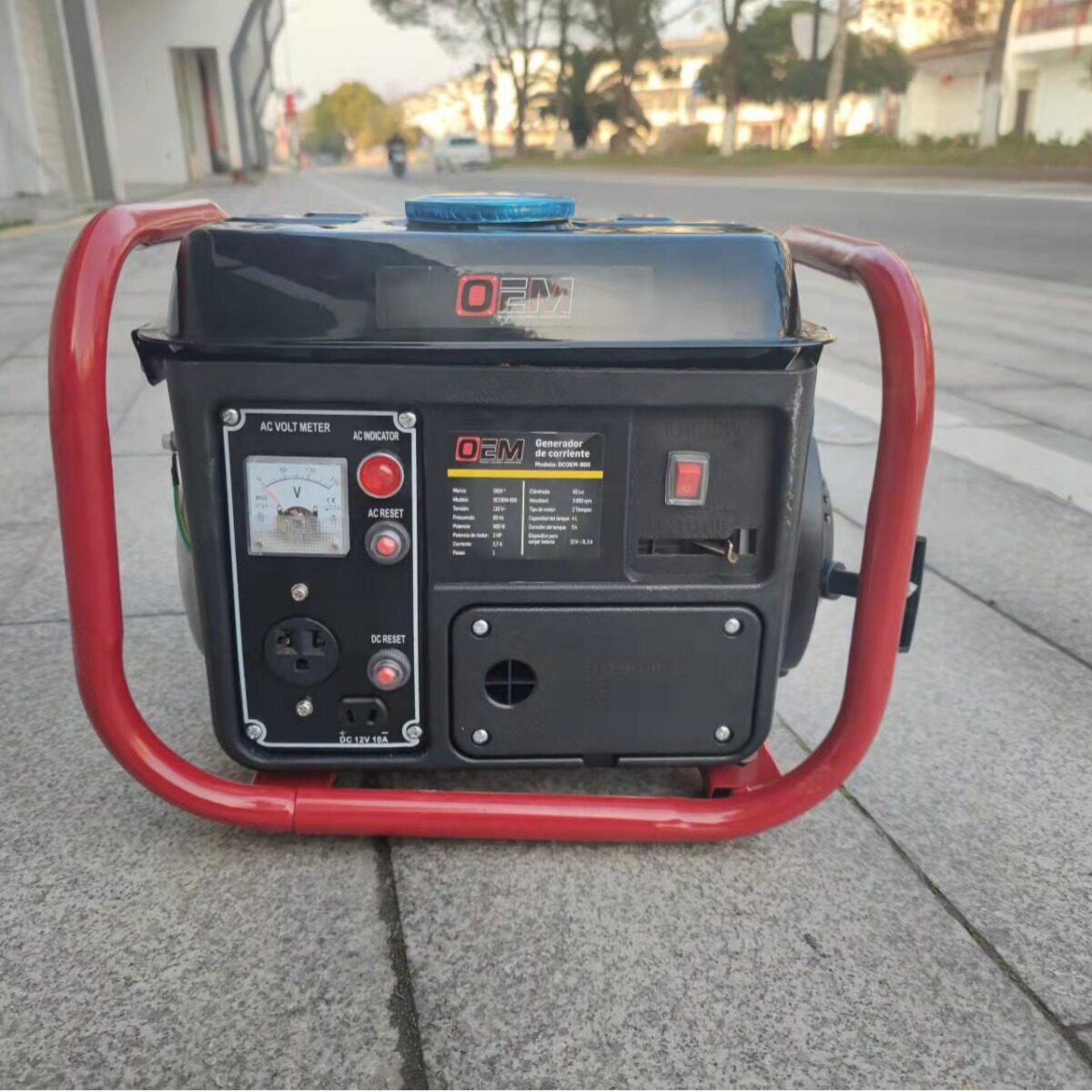 迷你汽油发电机110V/900W露营