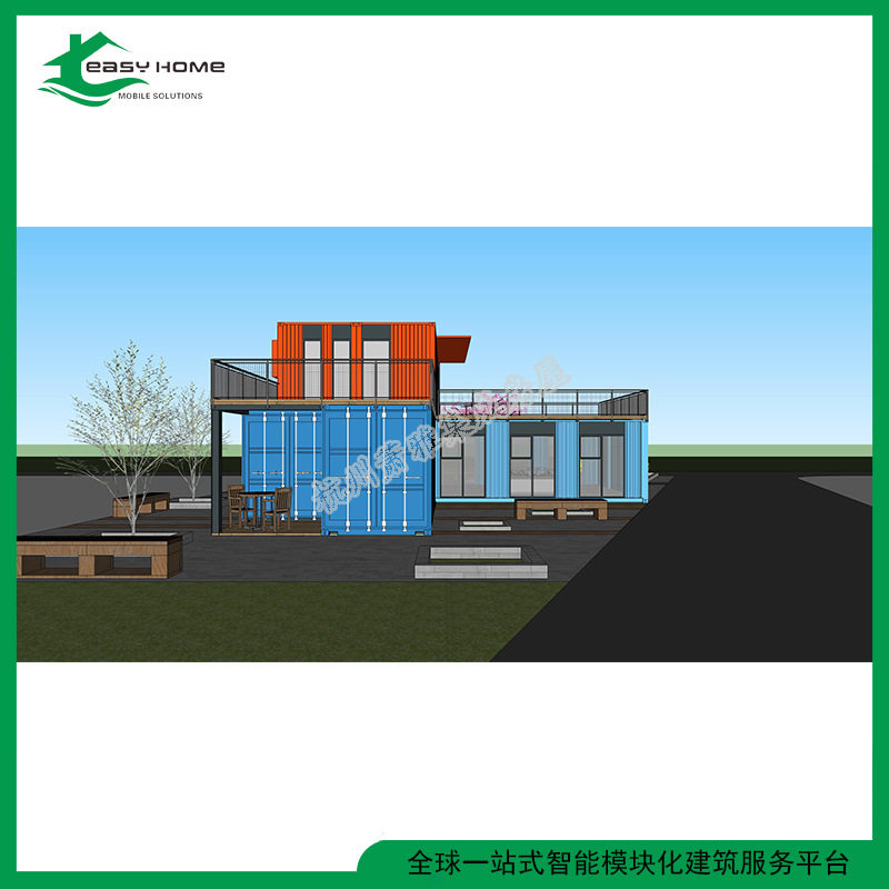 集装箱房价格从优,箱式房,搭建方便可按要求装修设计