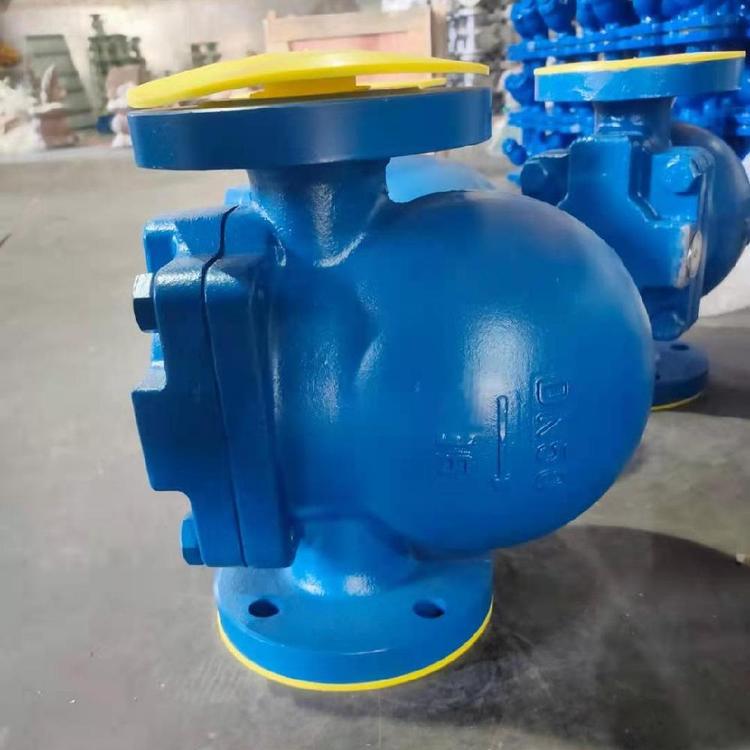 FT44H-16P 不锈钢材质杠杆浮球式疏水阀 法兰连接耐高温疏水器