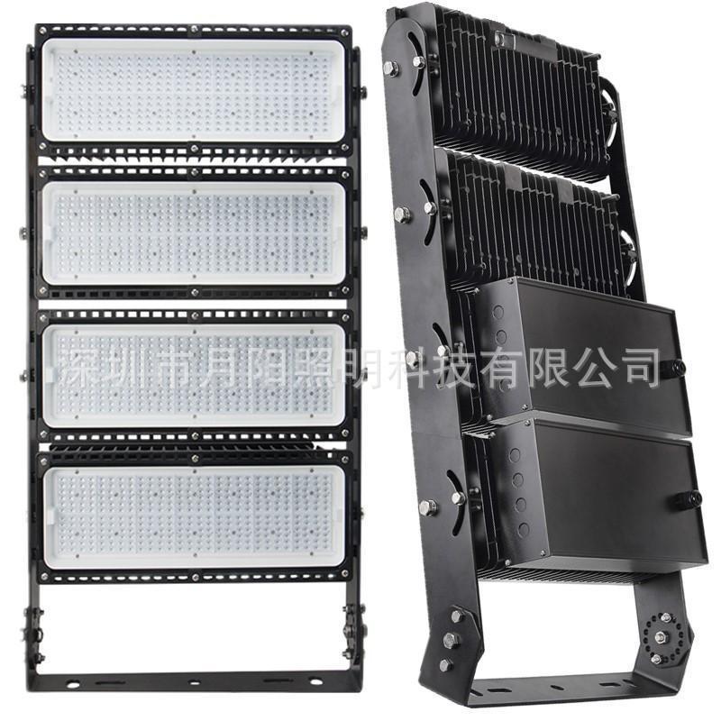 1000W球场灯LED高杆灯ip673030透镜+玻璃套投光灯户外防水LED灯
