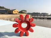 上海布勒红色黄色绿色梅花联轴器缓冲垫 减震块 弹性体GS75星型圈
