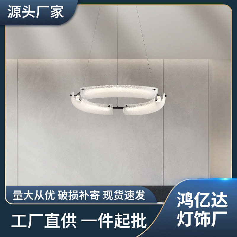 意式风吊灯极简轻奢全铜灯简约客厅灯餐厅吧台吊灯极美主义卧室灯
