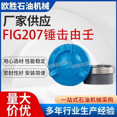 FIG207锤击由壬高压锤击焊接由壬固控系统泥浆罐油壬HammerUnio