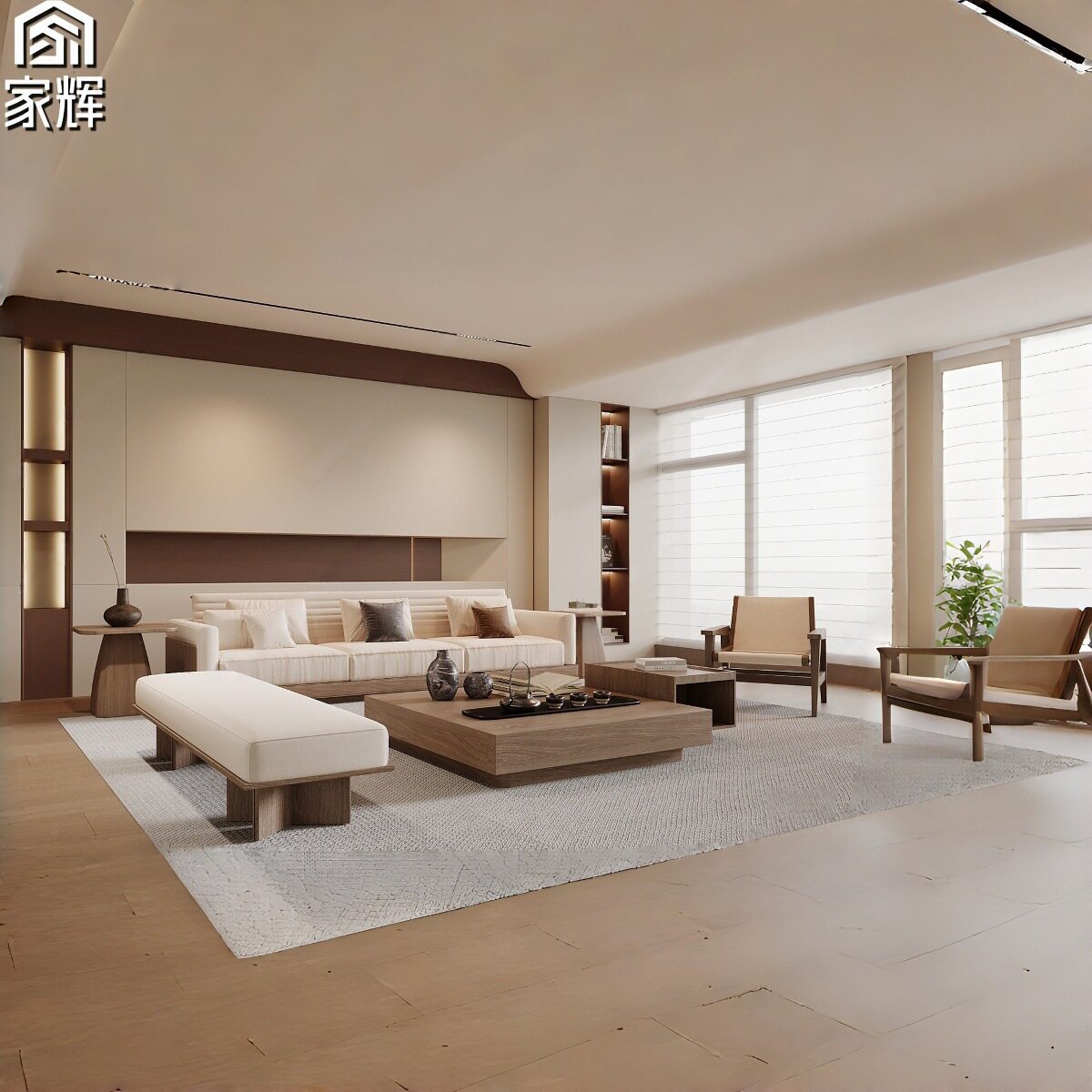 户外藤艺三人休闲沙发