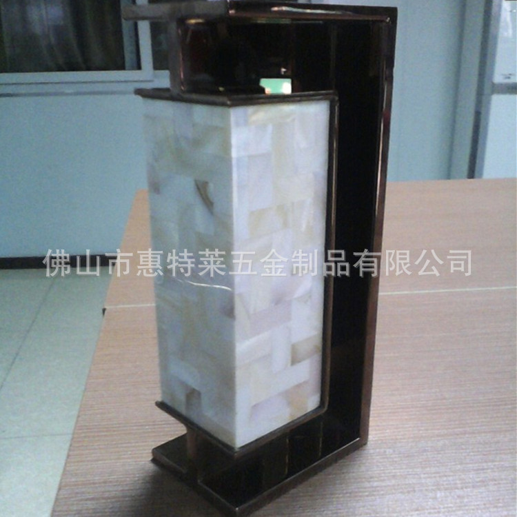 轻奢肌理纹贝壳工艺移门拉手