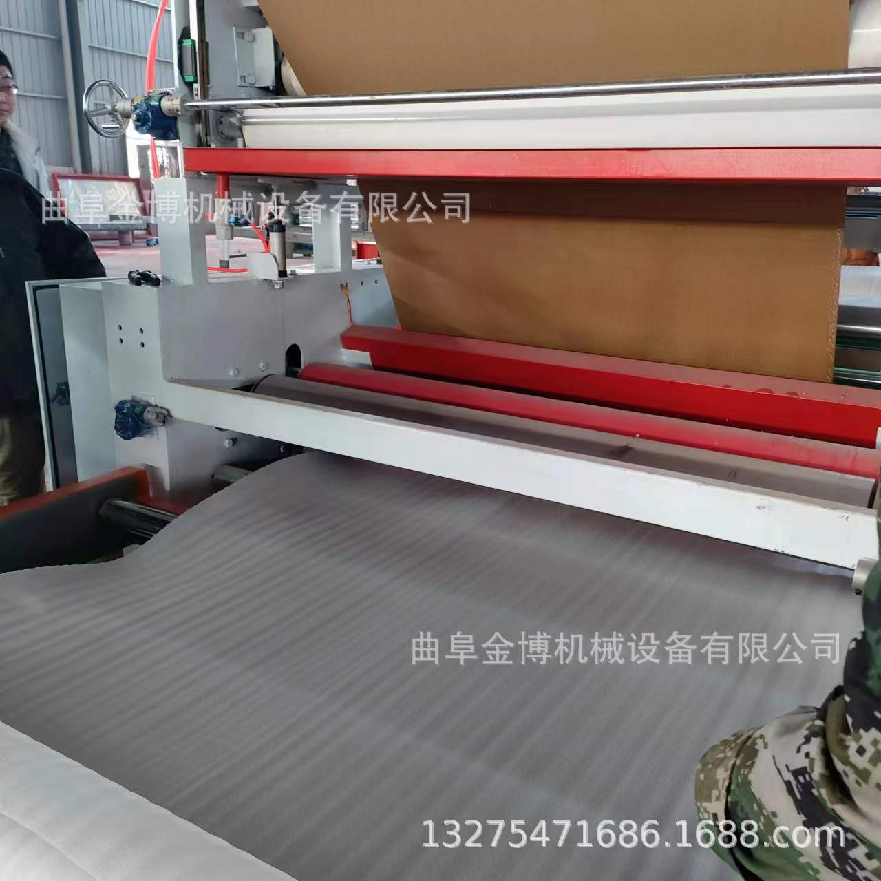 卷对卷珍珠棉复合牛皮纸机器