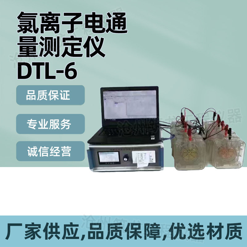 DTL-6氯离子电通量测定仪混凝土氯离子试模试验检测装置沧州筑龙