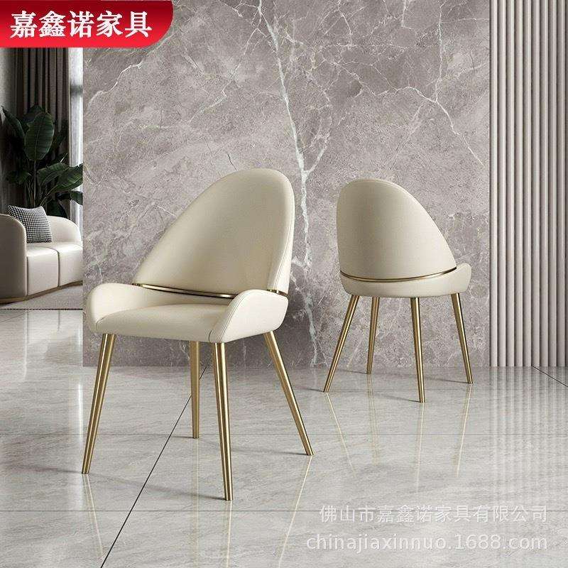 餐椅轻奢小户型意式极简高端酒店餐厅设计师款网红Diningchair