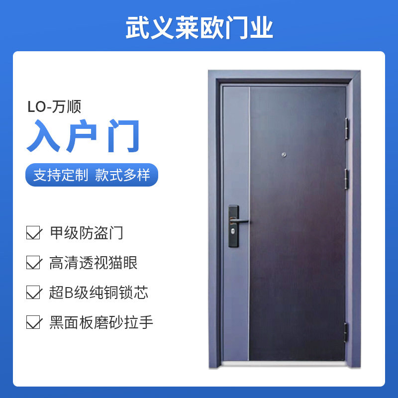 钢质防火防盗安全门子母门