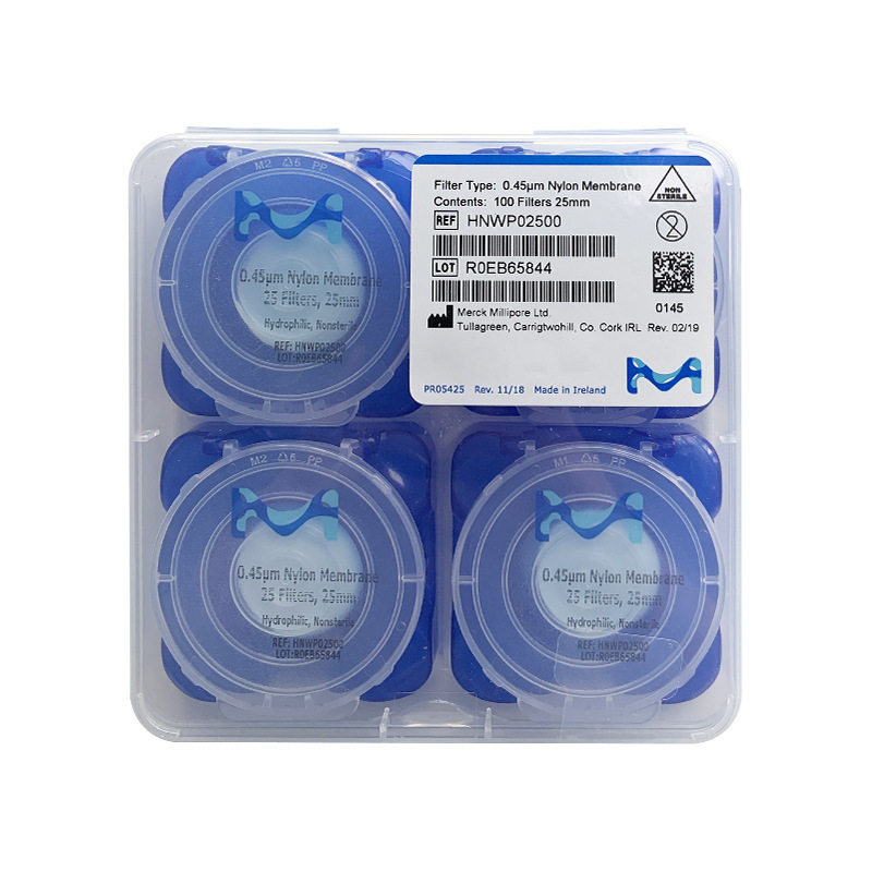 HNWP02500密理博尼龙网过滤膜亲水性0.45μm编织网滤膜Millipore