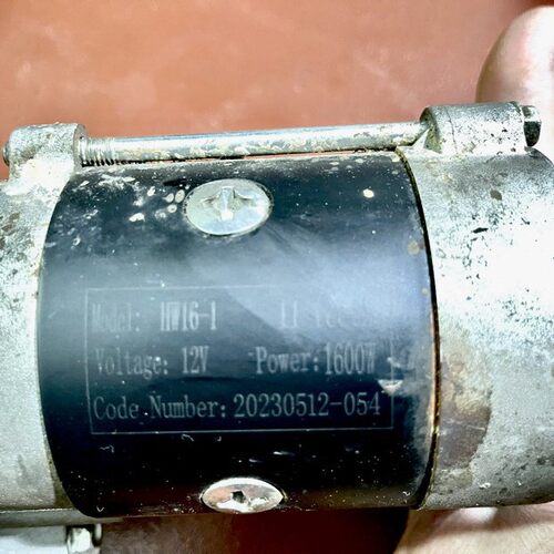 柴油机起动机 HW16-1  11齿 12V  柴油发动机配件 农机启动马达